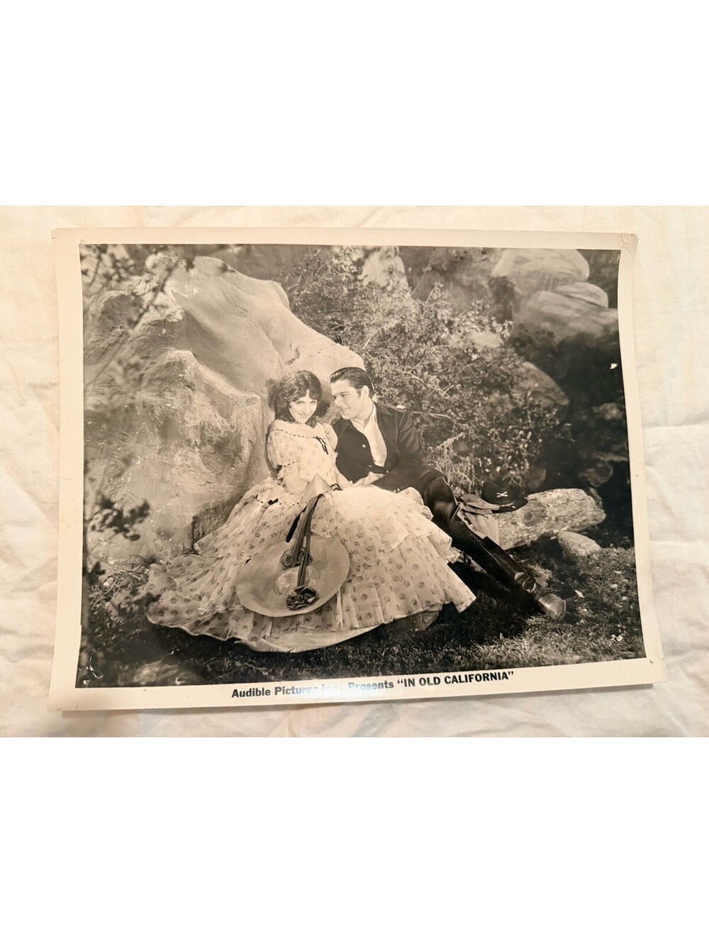 1929 IN OLD CALIFORNIA Original Movie Still Henry B Walthall Rare Audible Pic